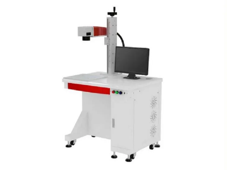 RS-DF30B auto parts fiber laser marking machine